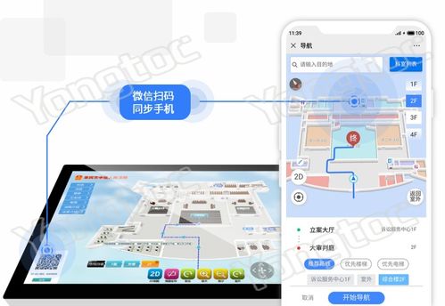 微信小程序 3d地圖場(chǎng)景 定位導(dǎo)航 法院3d室內(nèi)導(dǎo)航系統(tǒng) 為群眾提供訴訟全流程導(dǎo)航服務(wù)